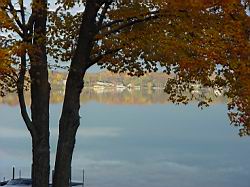 Fall lake photo