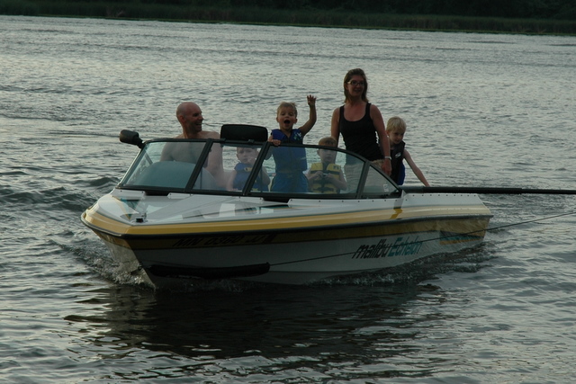 Will after water skiing