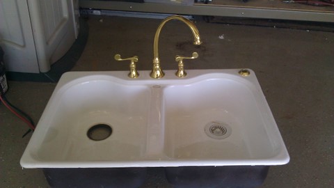 Kohler sink and faucet